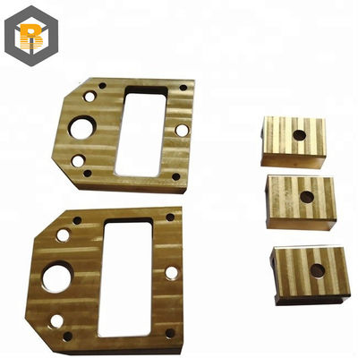 Máquina de torneamento de latão, de máquina CNC, sob medida por 2D/3D/desenho