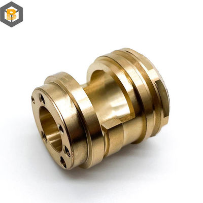 Partes CNC de latão personalizadas para engenharia de precisão e necessidades de personalização 2D / 3D / desenho