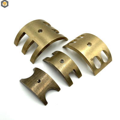 Peças de latão 2D/3D/Designing customizadas, laminadas CNC por máquinas de forja de metais com polir
