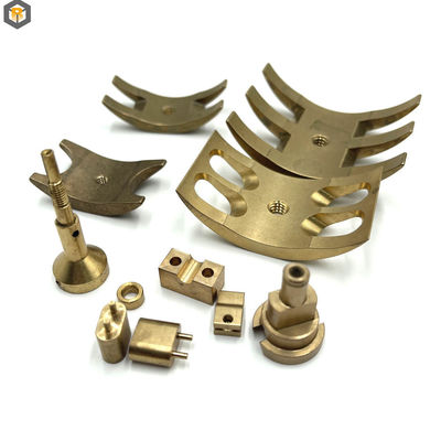Peças de latão 2D/3D/Designing customizadas, laminadas CNC por máquinas de forja de metais com polir