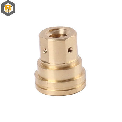 Partes de usinagem de micro-tornos CNC de latão Serviços de máquinas de processamento de metais Liga