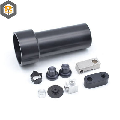 Serviço de oxidação de fundição a óleo por anodização para máquina de liga de alumínio Parte BY-0112
