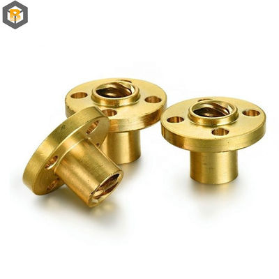 Pequenas peças de latão CNC de 5 eixos personalizadas por 2D / 3D / desenho para serviços de usinagem de metais