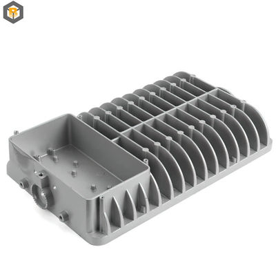 Serviço de plumas profissionais personalizados para OEM Iluminação Alumínio Die Casting Parte sobressalente