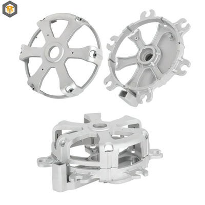 Serviço de plumas profissionais personalizados para OEM Iluminação Alumínio Die Casting Parte sobressalente