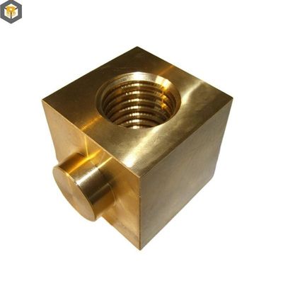 Parte da máquina CNC de liga Custom by 2D/3D/Drawing Brass Parts OEM Serviço de usinagem CNC