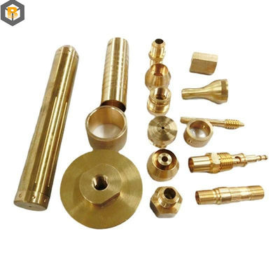 Ligação Custom-Made Brass Shaft Collar Brass Bushings Precision Brass CNC Machine Part