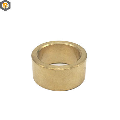 Ligação Custom-Made Brass Shaft Collar Brass Bushings Precision Brass CNC Machine Part