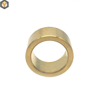 Ligação Custom-Made Brass Shaft Collar Brass Bushings Precision Brass CNC Machine Part