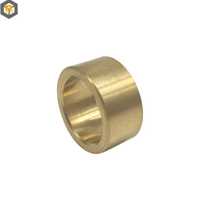 Ligação Custom-Made Brass Shaft Collar Brass Bushings Precision Brass CNC Machine Part