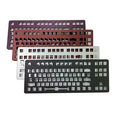 Personalizado por 2D / 3D / desenho Brass Alumínio teclado mecânico CNC parte de usinagem de precisão