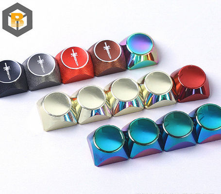 Personalizado por 2D / 3D / desenho Brass Alumínio teclado mecânico CNC parte de usinagem de precisão