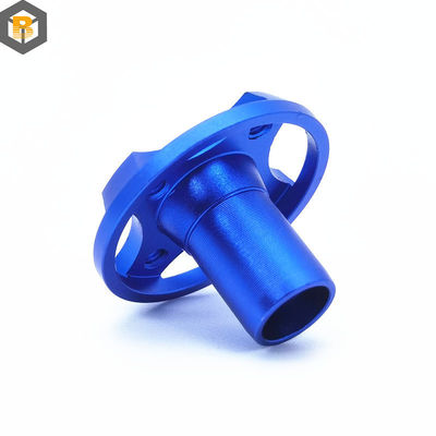 Peças de reposição mecânicas de liga de alumínio de processamento CNC personalizado Peças de alumínio com cor anodizante