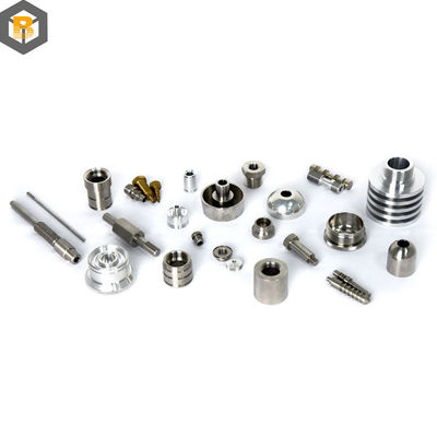 Peças sobressalentes de liga de alumínio colorida para OEM Precision Auto Lathe Mini Pequenas Peças