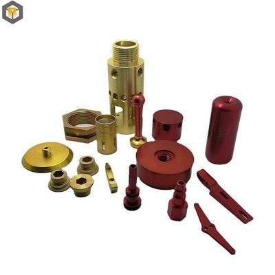 Partes de usinagem de aço inoxidável de alumínio anodizado usinado por CNC para liga durável