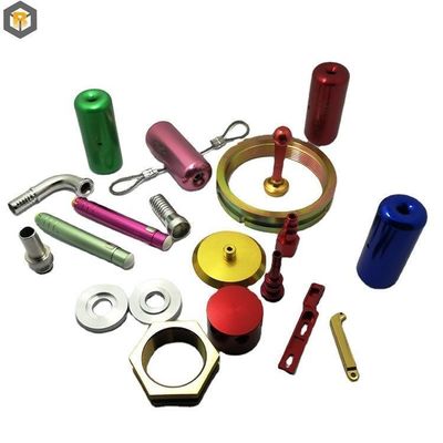 Partes de usinagem de aço inoxidável de alumínio anodizado usinado por CNC para liga durável