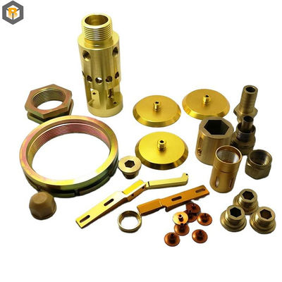 Partes de usinagem de aço inoxidável de alumínio anodizado usinado por CNC para liga durável