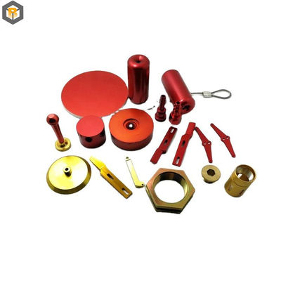 Partes de usinagem de aço inoxidável de alumínio anodizado usinado por CNC para liga durável