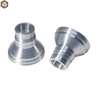 Produção em massa Partes de eixo de torneamento de anodização negra para usinagem CNC de 4 eixos em liga