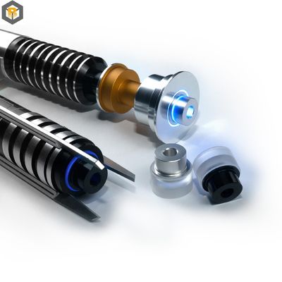 Máquinas para endireitar metais para peças de sabres de luz Acessórios Partes de usinagem CNC de liga