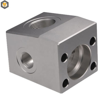 Partes de usinagem CNC de liga personalizadas para aplicações industriais por 2D/3D/desenho