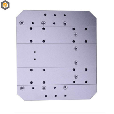Peças de fresagem de aço inoxidável de liga CNC Parte anodizada personalizada por 2D / 3D / desenho