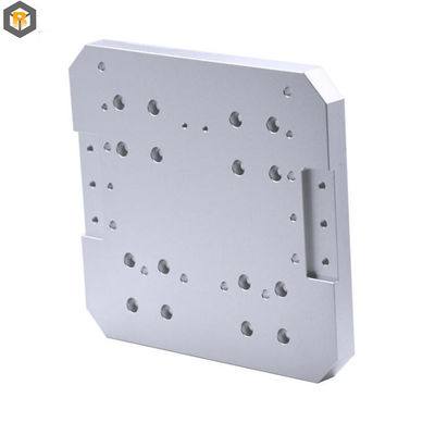 Peças de fresagem de aço inoxidável de liga CNC Parte anodizada personalizada por 2D / 3D / desenho