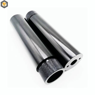 Custom 2D / 3D / Desenho CNC Machining Alumínio 6061 7075 Peça sobressalente com anodizado preto