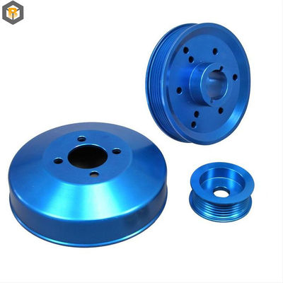 Processamento CNC anodizado de precisão Partes de alumínio Parte da máquina Personalizada por 2D / 3D / desenho