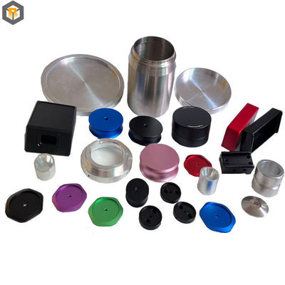 Processamento CNC anodizado de precisão Partes de alumínio Parte da máquina Personalizada por 2D / 3D / desenho
