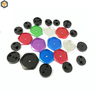 Processamento CNC anodizado de precisão Partes de alumínio Parte da máquina Personalizada por 2D / 3D / desenho