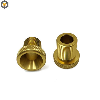Acessórios de metal sobressalentes de torneamento CNC de liga personalizada para OEM 6061 Alumínio Machine Part