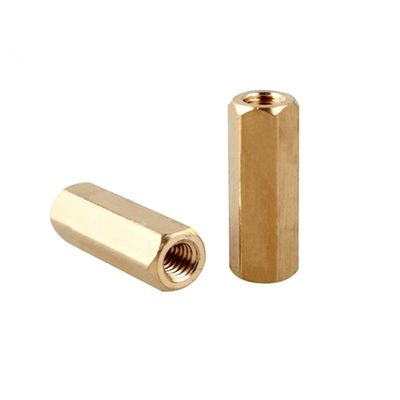 Custom por 2D / 3D / desenho CNC Machined Metal Homem Fêmea Hex Bolts roscado parte da máquina