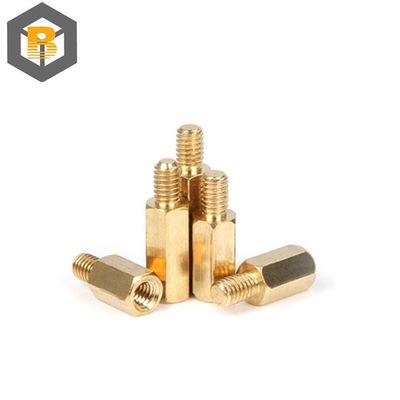M1.5 M3 M5 M6 Durabilidade Espaçador Hex Standoffs Parte da máquina personalizada por 2D / 3D / desenho