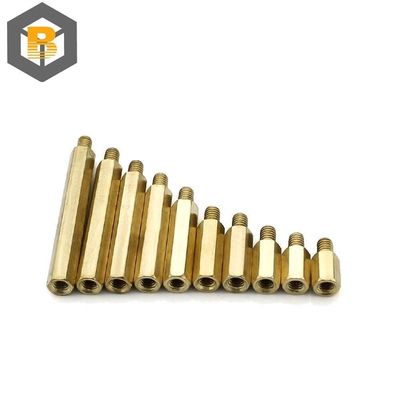M1.5 M3 M5 M6 Durabilidade Espaçador Hex Standoffs Parte da máquina personalizada por 2D / 3D / desenho
