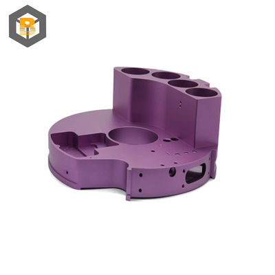 Peças de usinagem CNC de aço inoxidável de alumínio titânio de precisão personalizadas por 2D / 3D / desenho