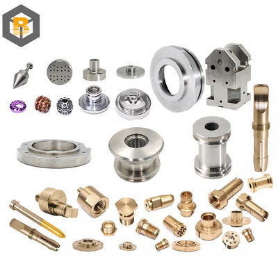 5 eixos Parte de máquinas CNC Alumínio Titânio Latão Aço inoxidável Turning Milling Parts