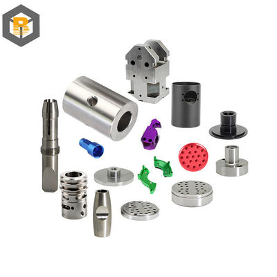 5 eixos Parte de máquinas CNC Alumínio Titânio Latão Aço inoxidável Turning Milling Parts