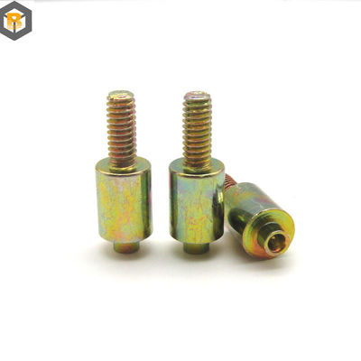 Construção não-padrão Custom Brass aço inoxidável parafusos especiais partes de máquina de fixação
