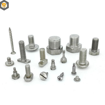Indústria Química Parafusos de transporte galvanizados de ferro não normalizados de alta resistência