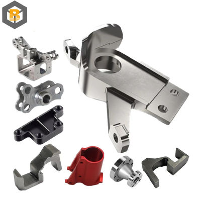 Partes de titânio e alumínio usinadas por CNC para serviços de moagem por torneamento por CNC