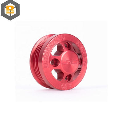 Peça sobressalente de moagem CNC de alumínio personalizada com anodização personalizada por 2D / 3D / desenho