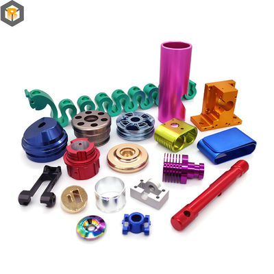 Metal Casting Alloy Custom CNC Machined Anodized Aluminum 3D Printing Precision Service (Serviço de Impressão 3D Anodizada)