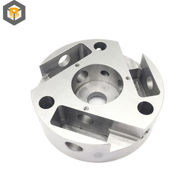 Parte de usinagem CNC de 5 eixos de aço inoxidável para alta precisão de metal feita sob medida