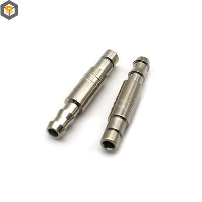 Peças de torneamento de alumínio CNC para componentes de máquinas industriais, sob medida, em 2D/3D/desenho