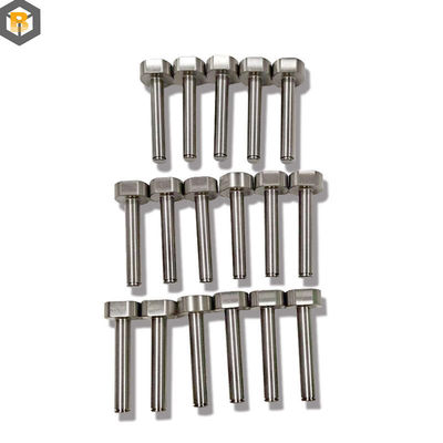 Personalizar Gr5 Tc4 filtros de combustível armadilha de precisão de usinagem de titânio CNC torneamento peça sobressalente