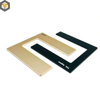 Peças sobressalentes anodizadas de liga de processamento CNC personalizadas para fresagem CNC OEM por 2D / 3D / desenho