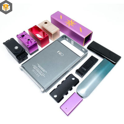 Peças sobressalentes anodizadas de liga de processamento CNC personalizadas para fresagem CNC OEM por 2D / 3D / desenho