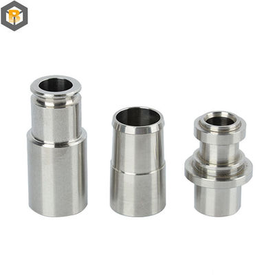 Processamento CNC personalizado de peças de aço inoxidável para torno de precisão por 2D / 3D / desenho