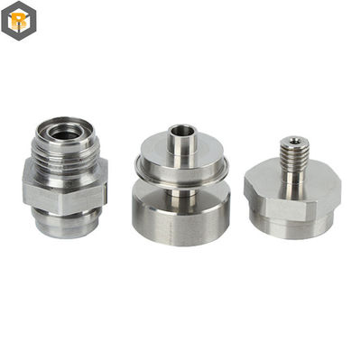 Processamento CNC personalizado de peças de aço inoxidável para torno de precisão por 2D / 3D / desenho